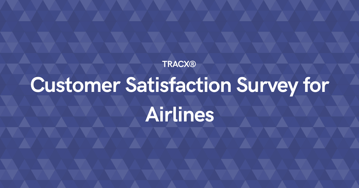 Customer Satisfaction Survey for Airlines