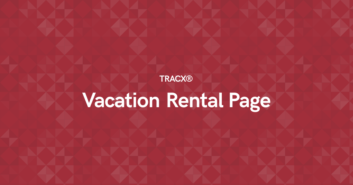 Vacation Rental Page