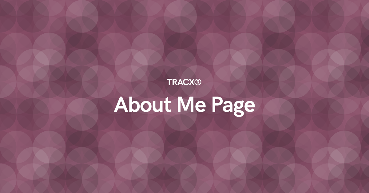 About Me Page