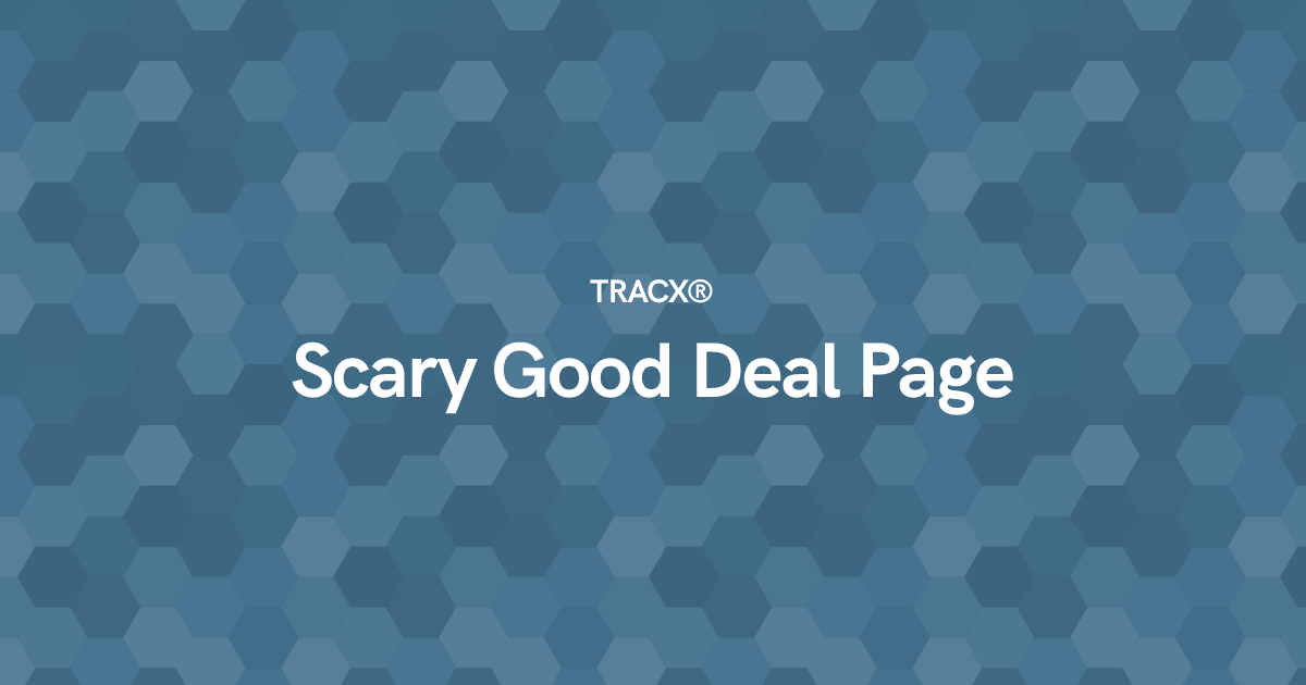 Scary Good Deal Page