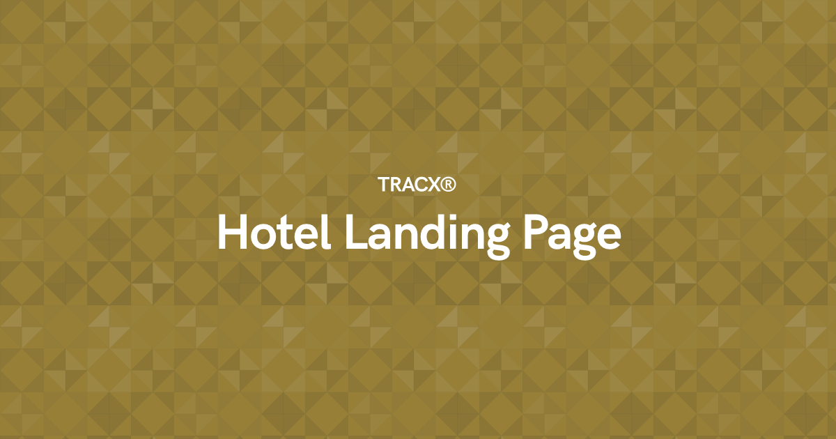 Hotel Landing Page