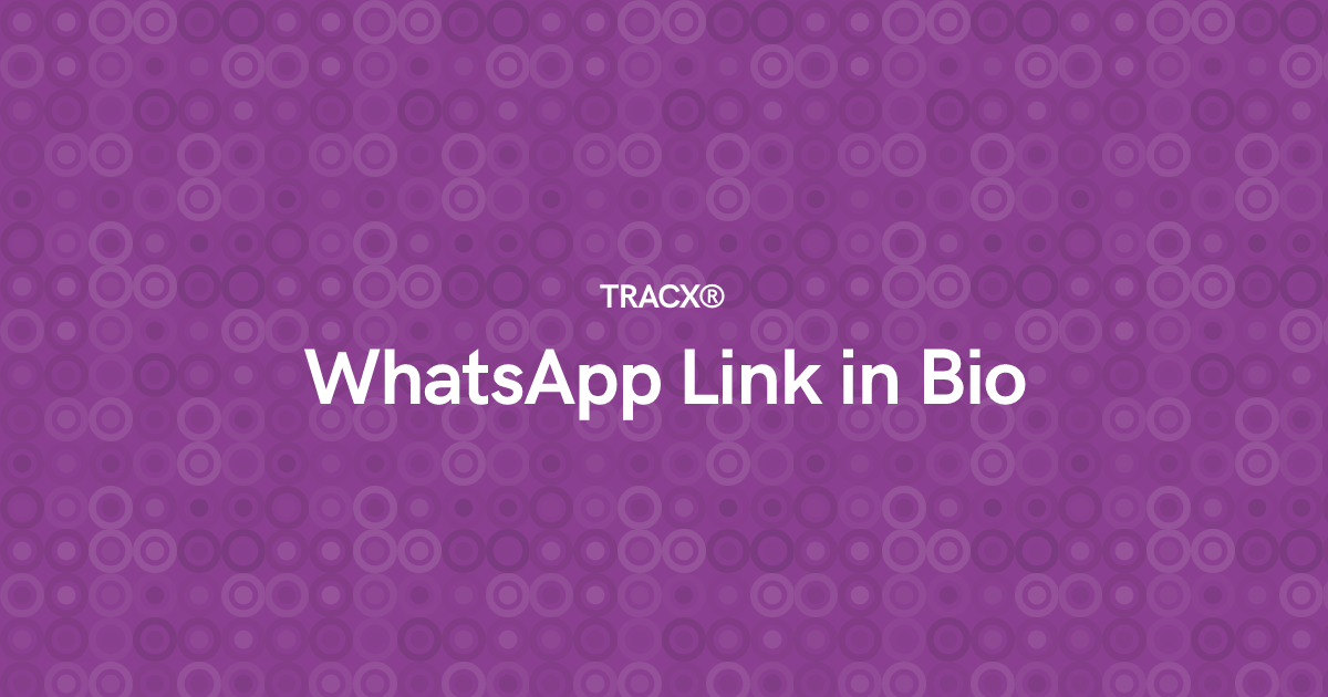 WhatsApp Link in Bio
