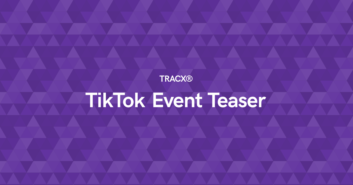 TikTok Event Teaser