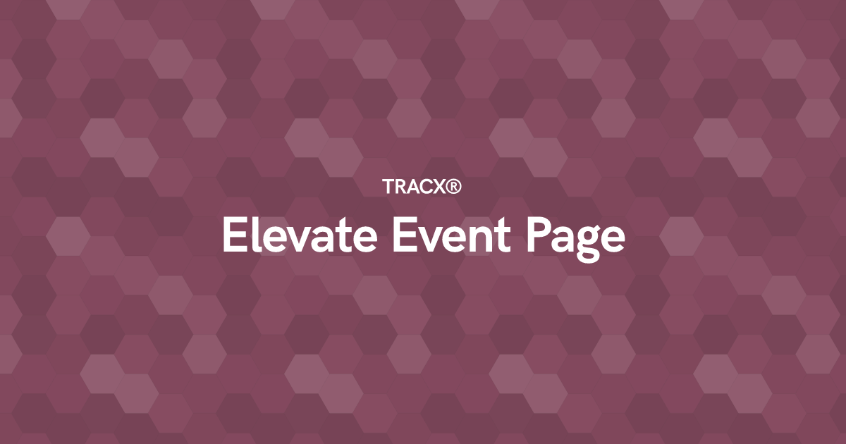 Elevate Event Page