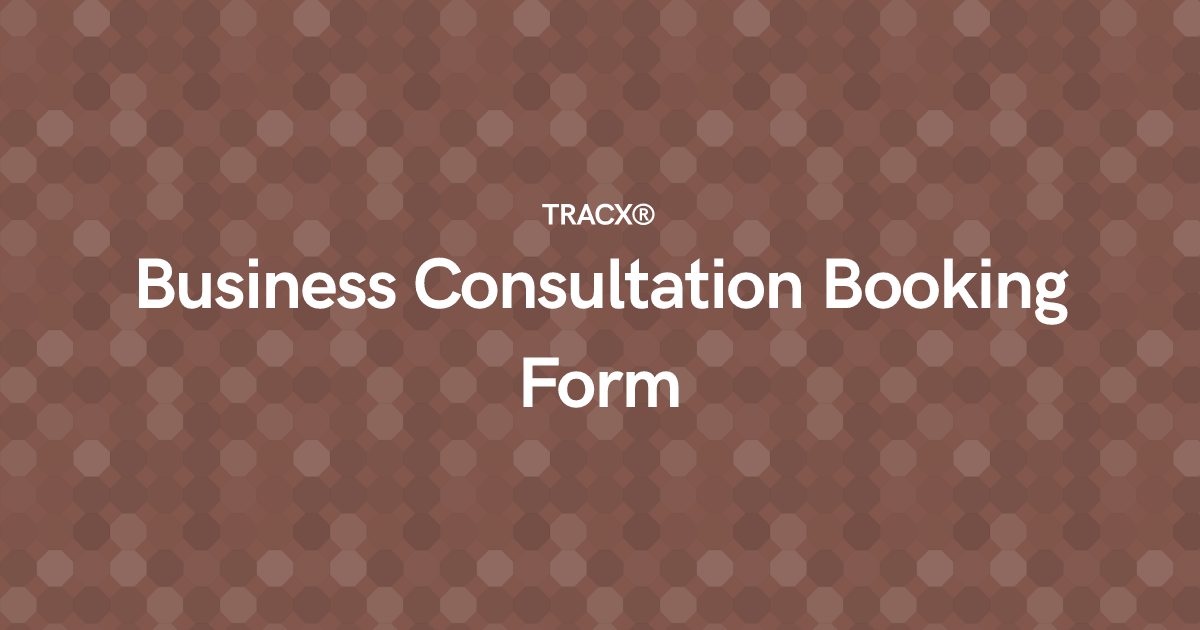 Business Consultation Booking Form