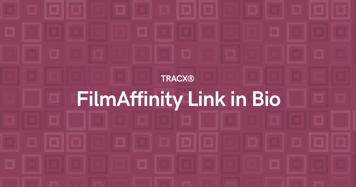 FilmAffinity Link in Bio