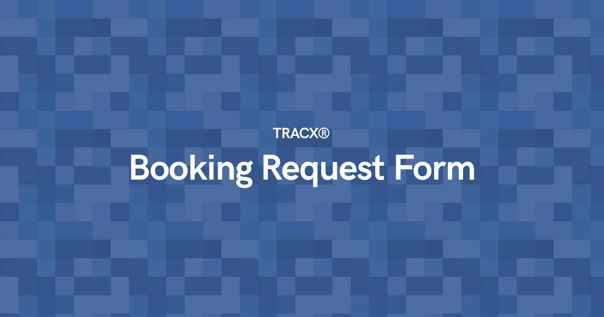 Booking Request Form