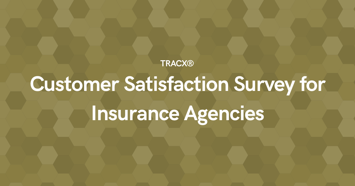 Customer Satisfaction Survey for Insurance Agencies