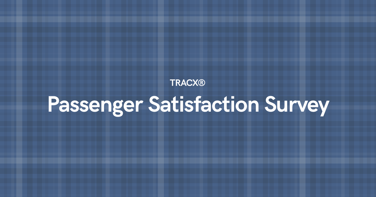 Passenger Satisfaction Survey