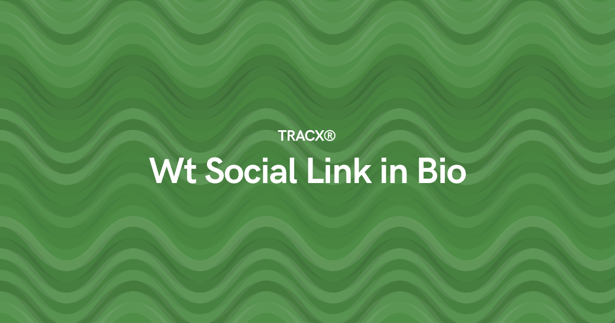 Wt Social Link in Bio