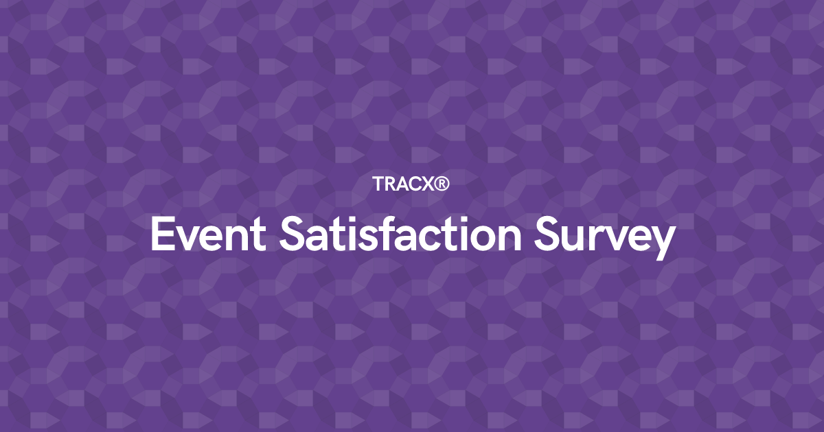 Event Satisfaction Survey