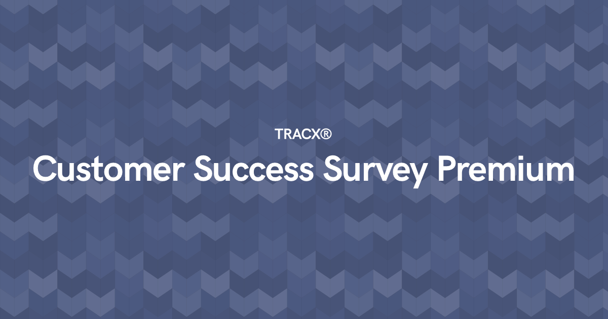 Customer Success Survey Premium