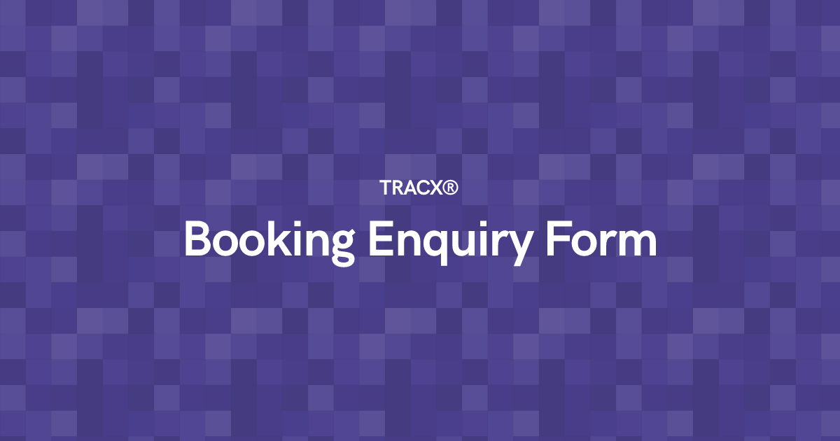 Booking Enquiry Form