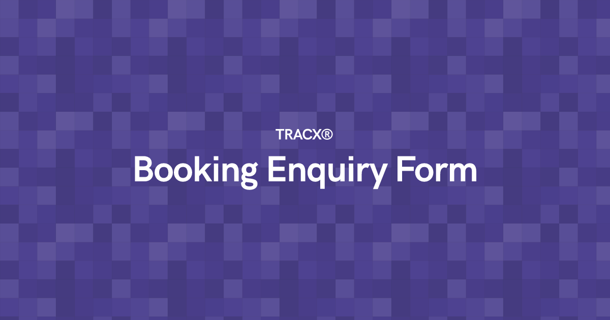 Booking Enquiry Form