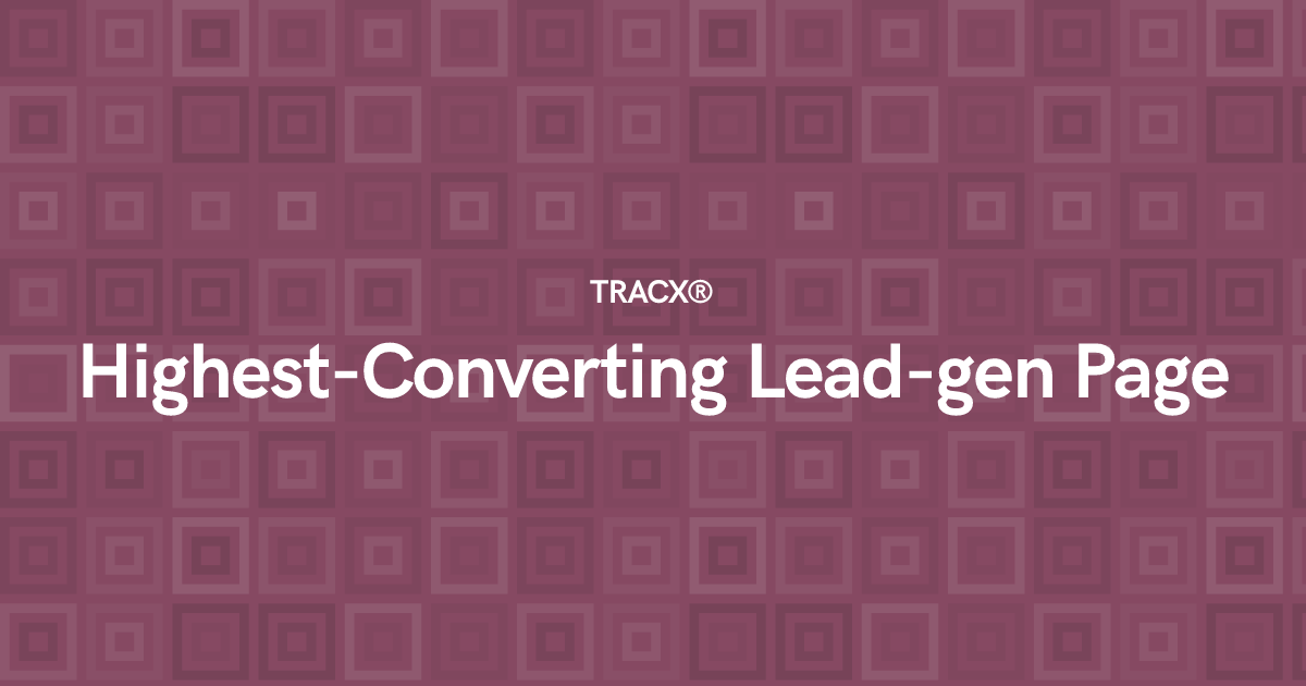 Highest-Converting Lead-gen Page