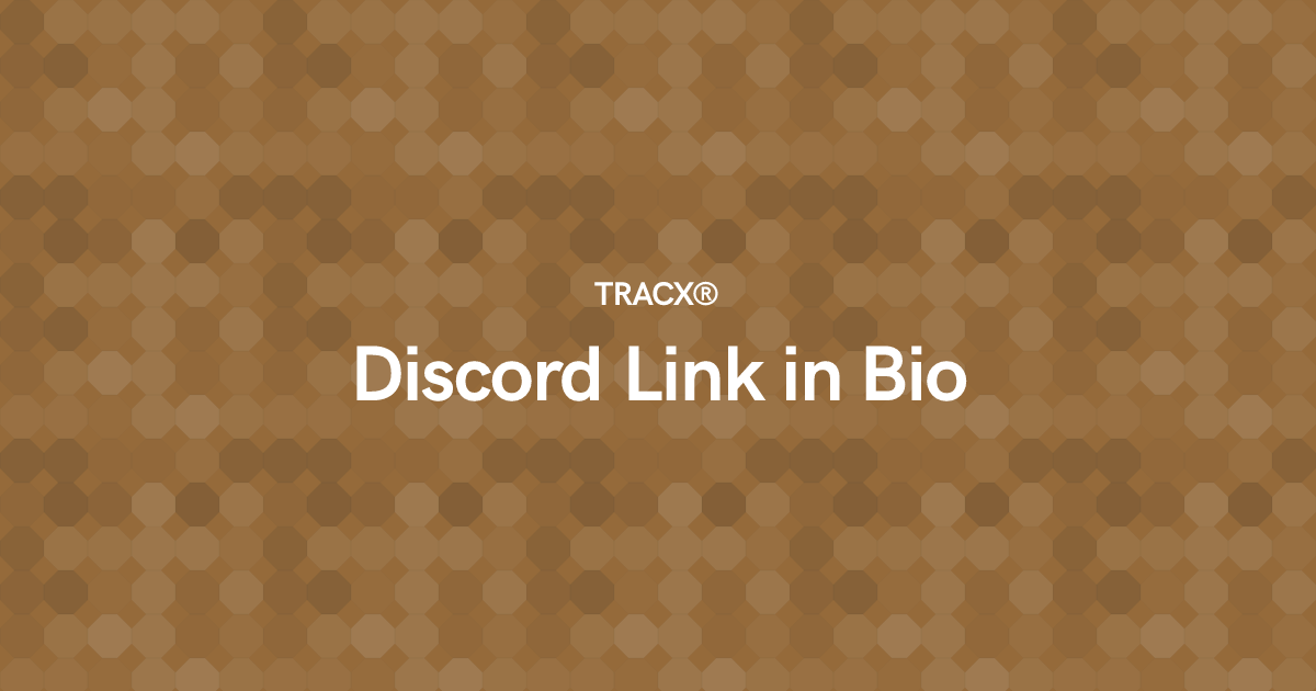 Discord Link in Bio