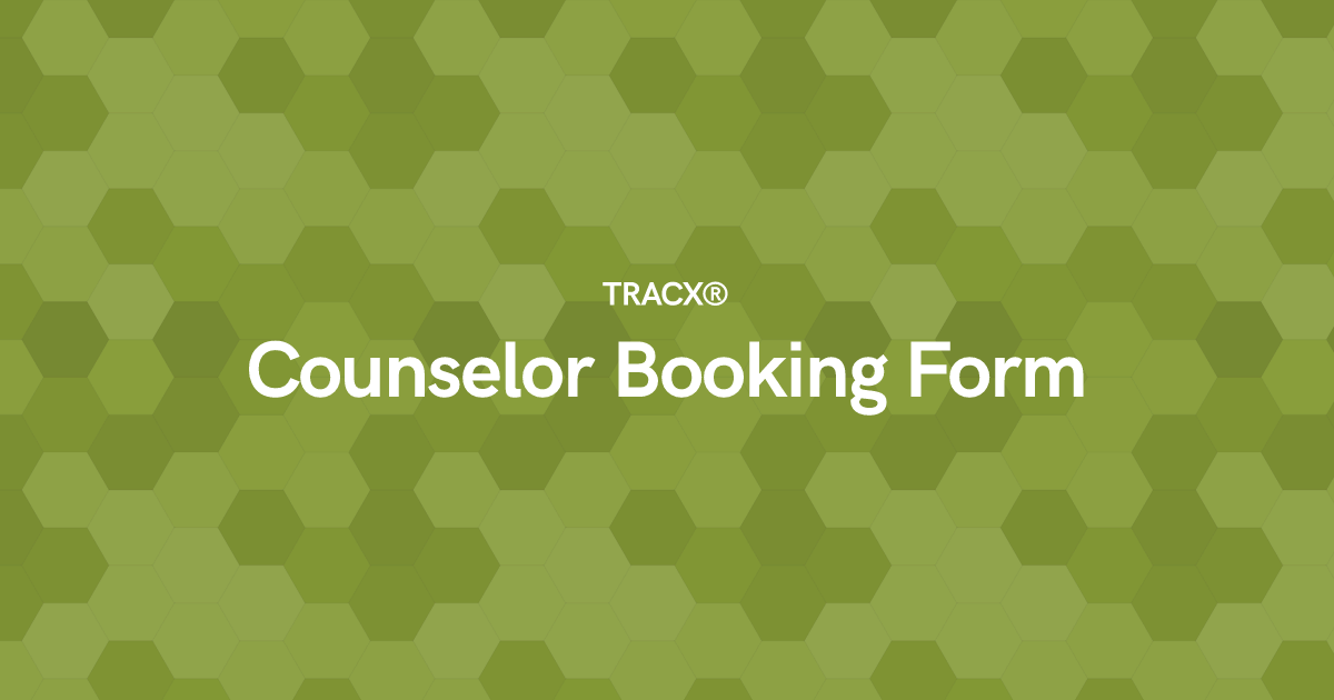 Counselor Booking Form