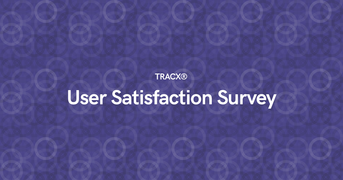 User Satisfaction Survey