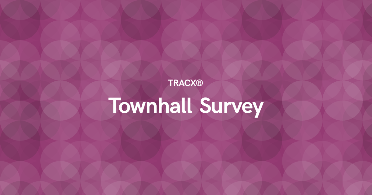 Townhall Survey