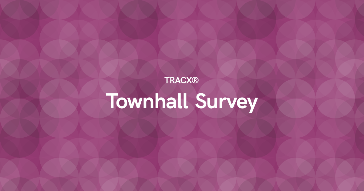Townhall Survey