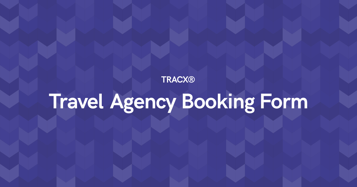 Travel Agency Booking Form
