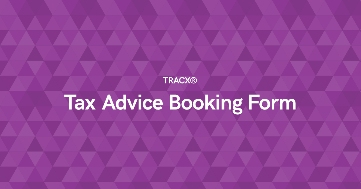 Tax Advice Booking Form