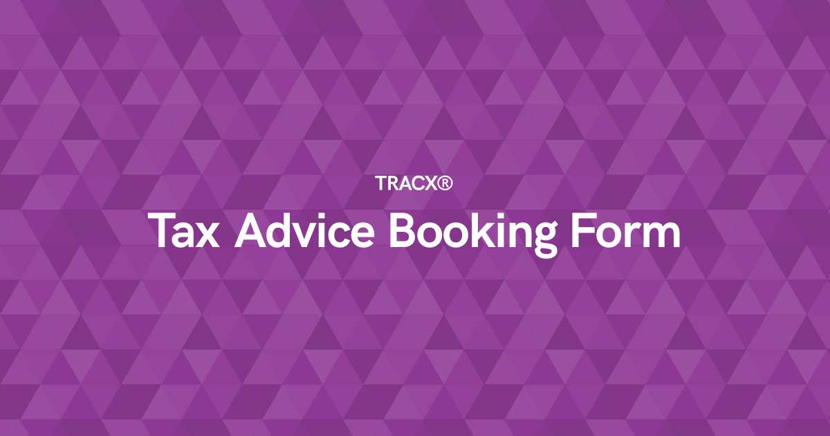 Tax Advice Booking Form