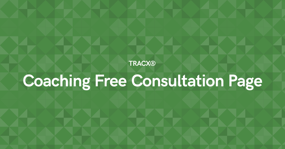 Coaching Free Consultation Page