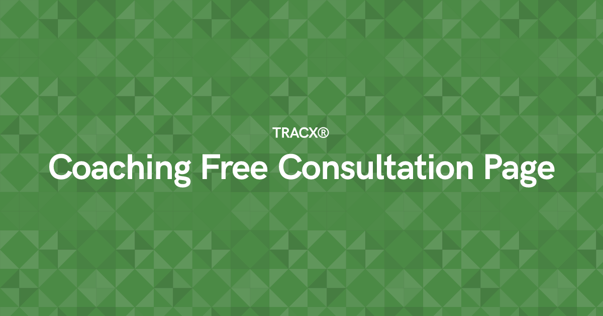 Coaching Free Consultation Page