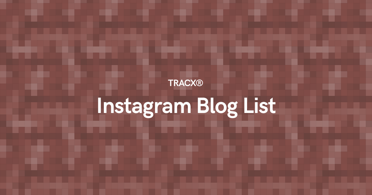 Instagram Blog List