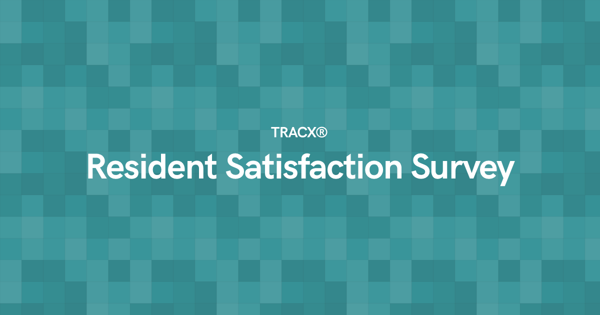 Resident Satisfaction Survey