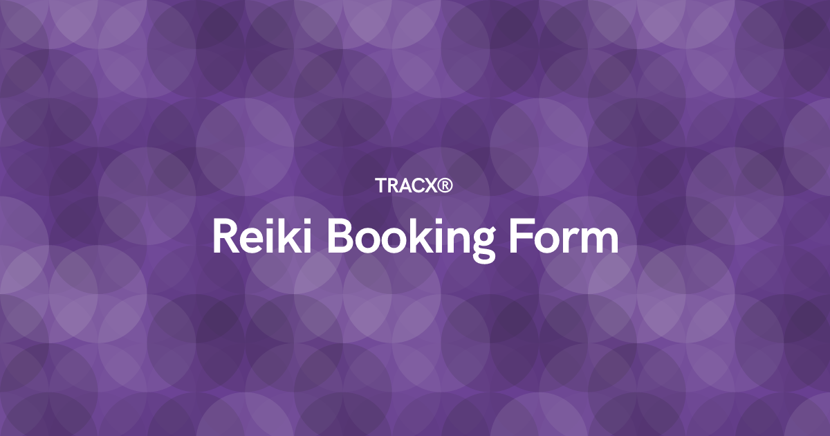 Reiki Booking Form