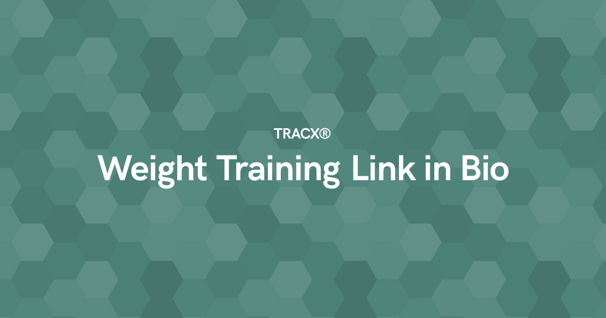 Weight Training Link in Bio