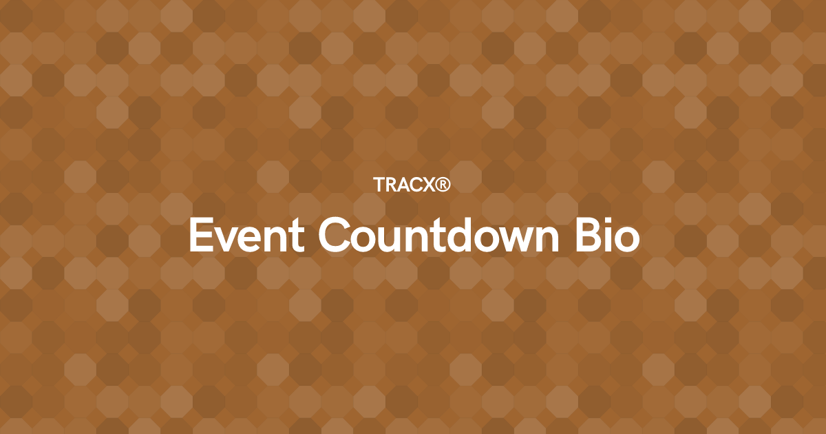 Event Countdown Bio