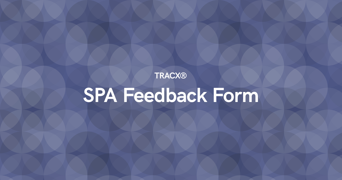 SPA Feedback Form