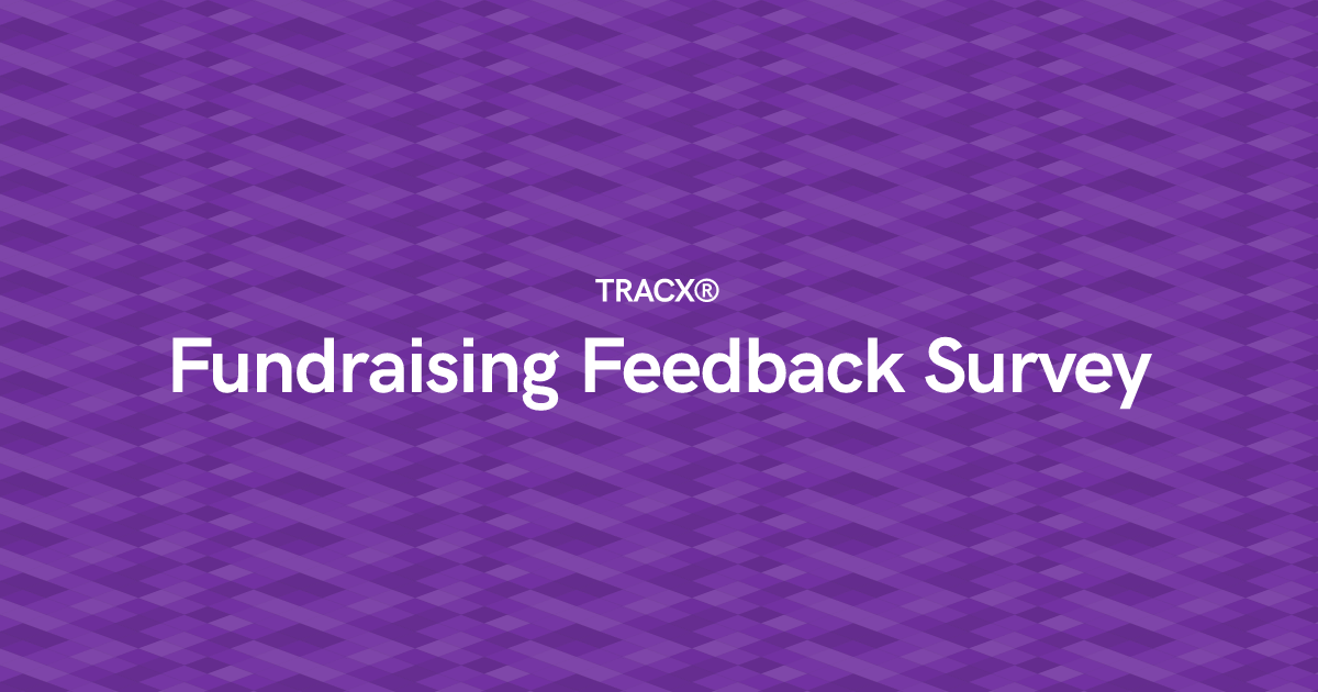 Fundraising Feedback Survey