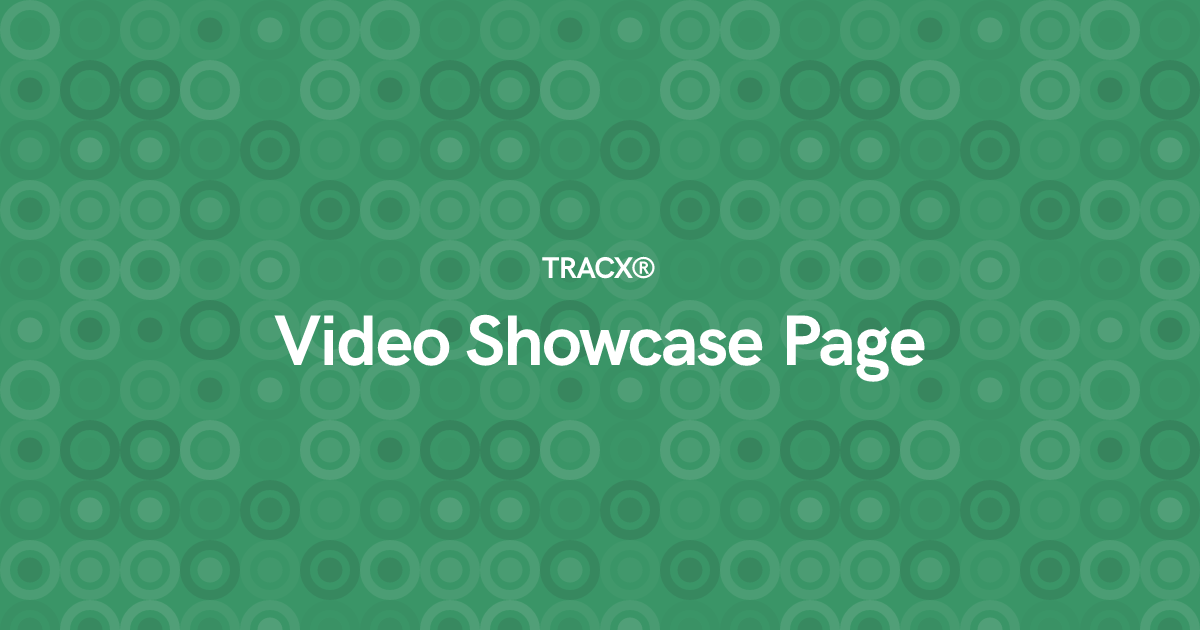Video Showcase Page