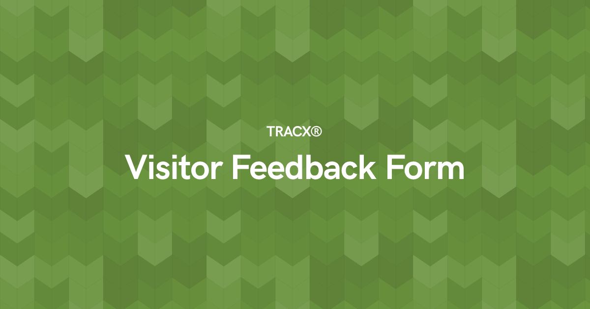 Visitor Feedback Form