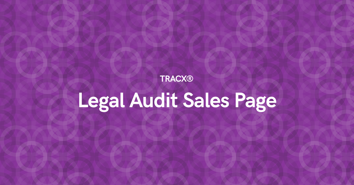 Legal Audit Sales Page