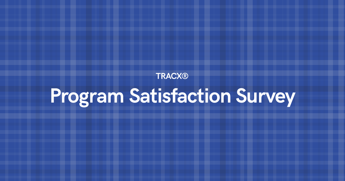 Program Satisfaction Survey