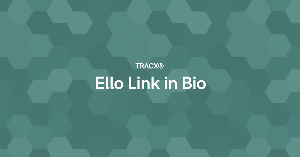 Ello Link in Bio