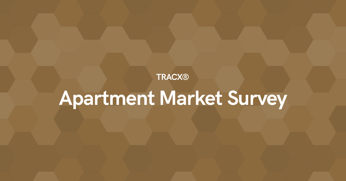 Apartment Market Survey