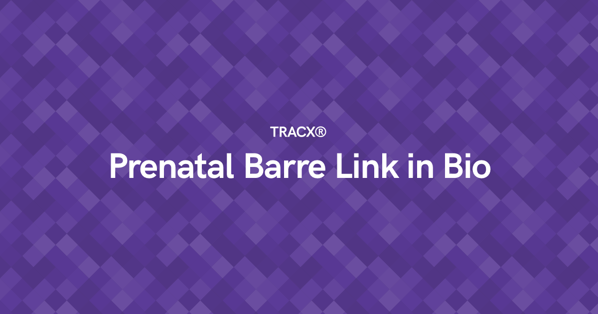 Prenatal Barre Link in Bio