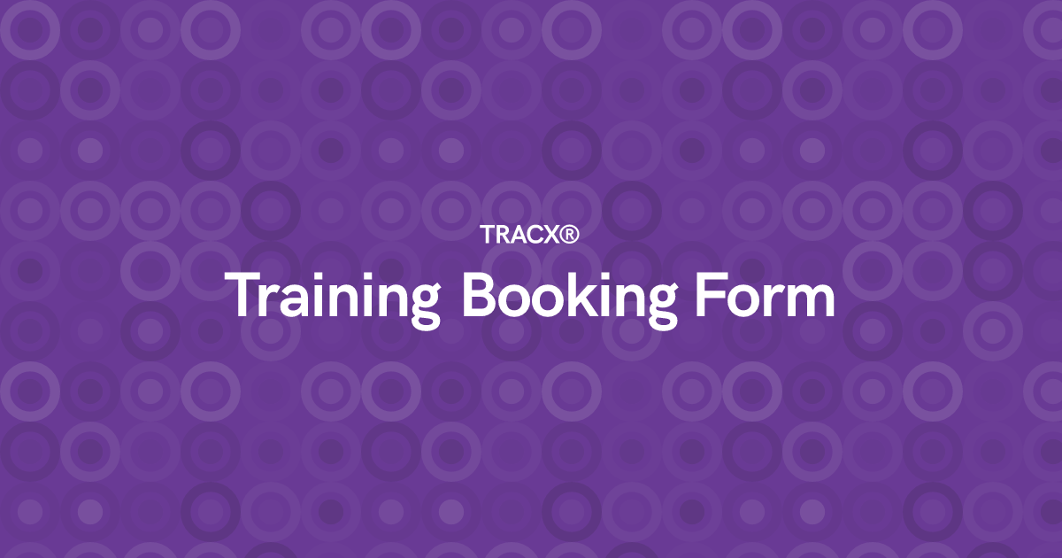 Training Booking Form