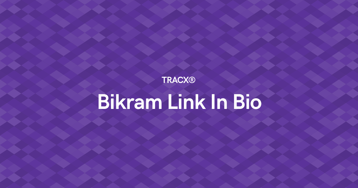 Bikram Link In Bio