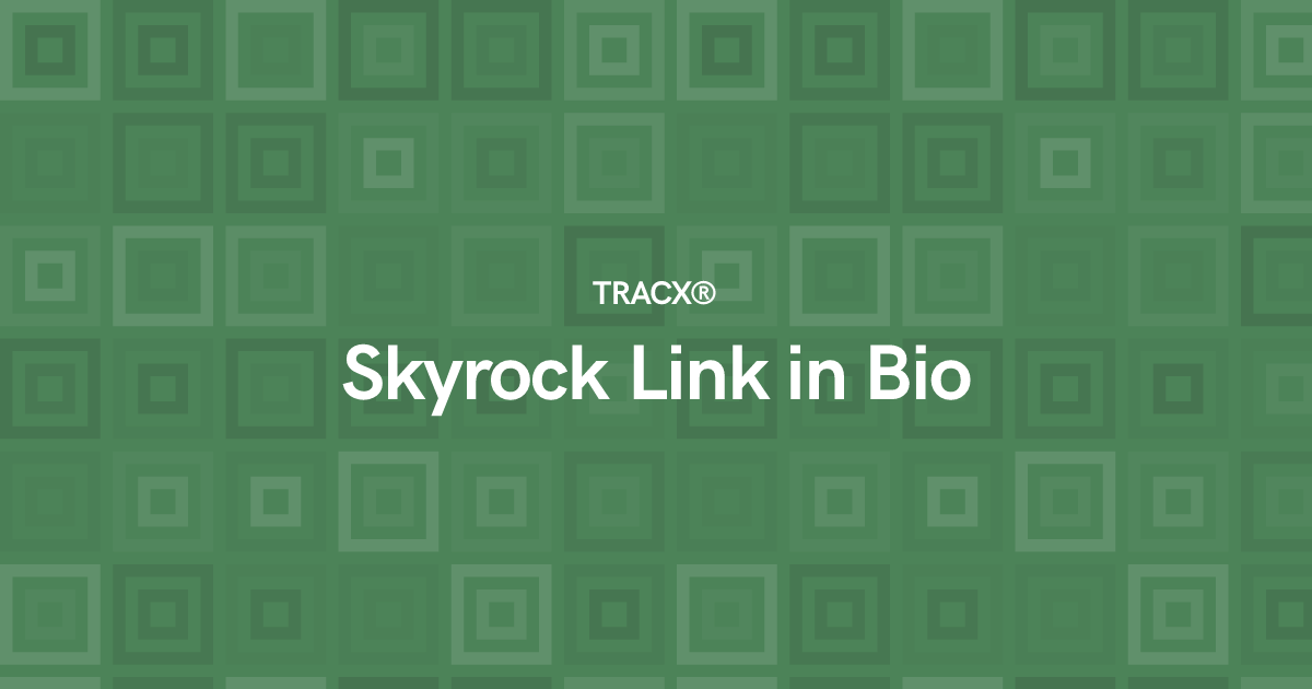 Skyrock Link in Bio