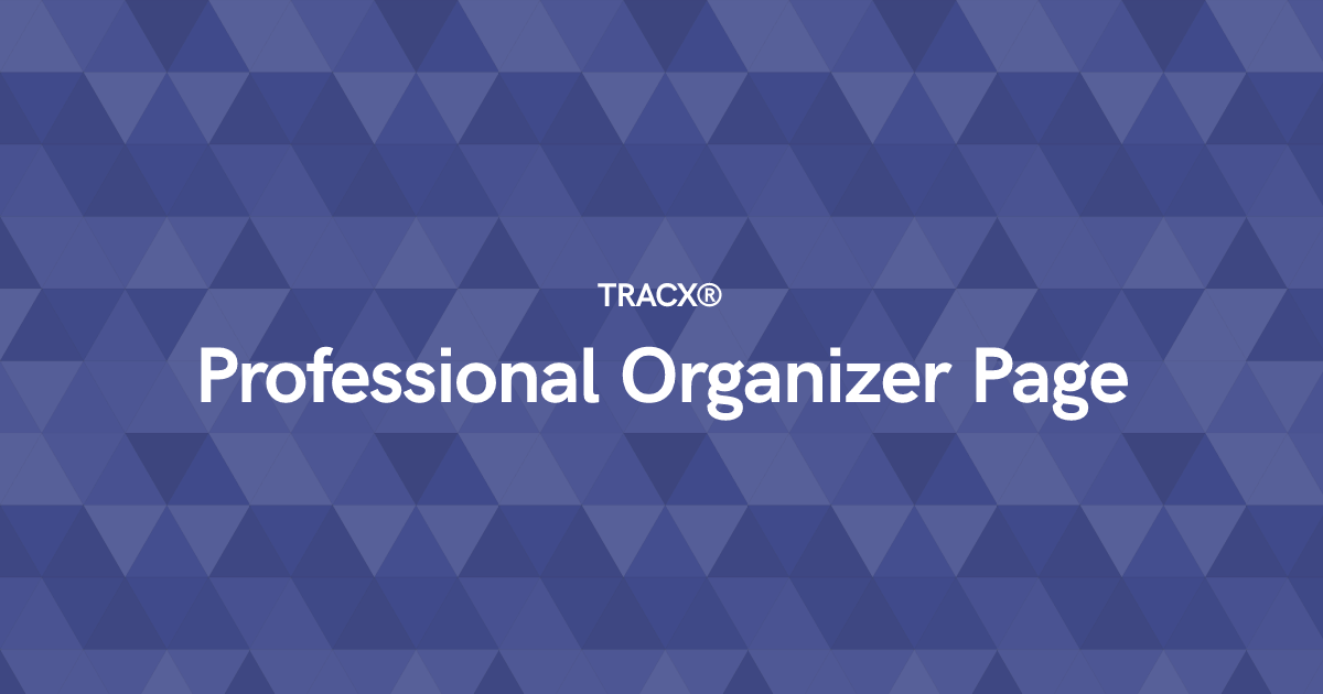 Professional Organizer Page