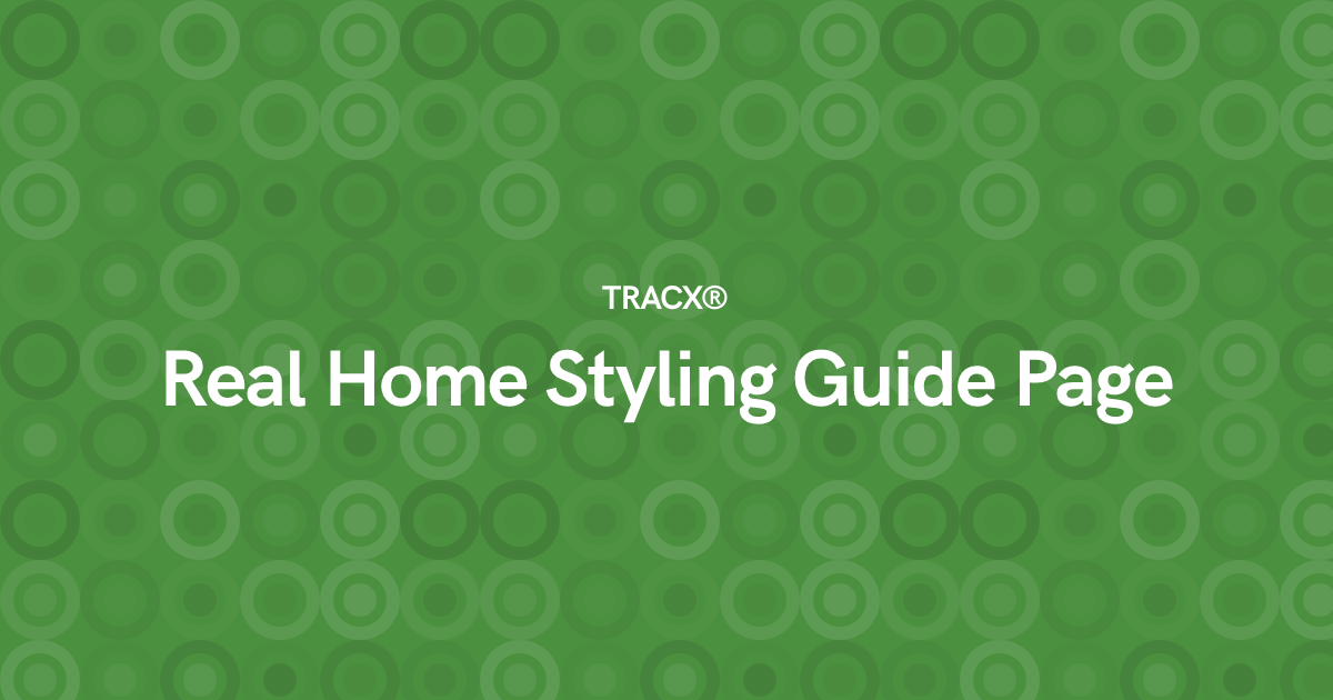 Real Home Styling Guide Page