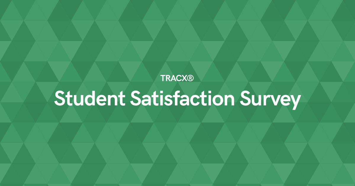 Student Satisfaction Survey