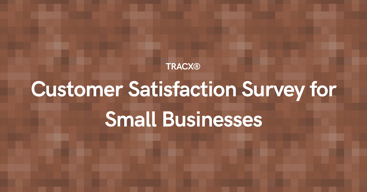 Customer Satisfaction Survey for Small Businesses